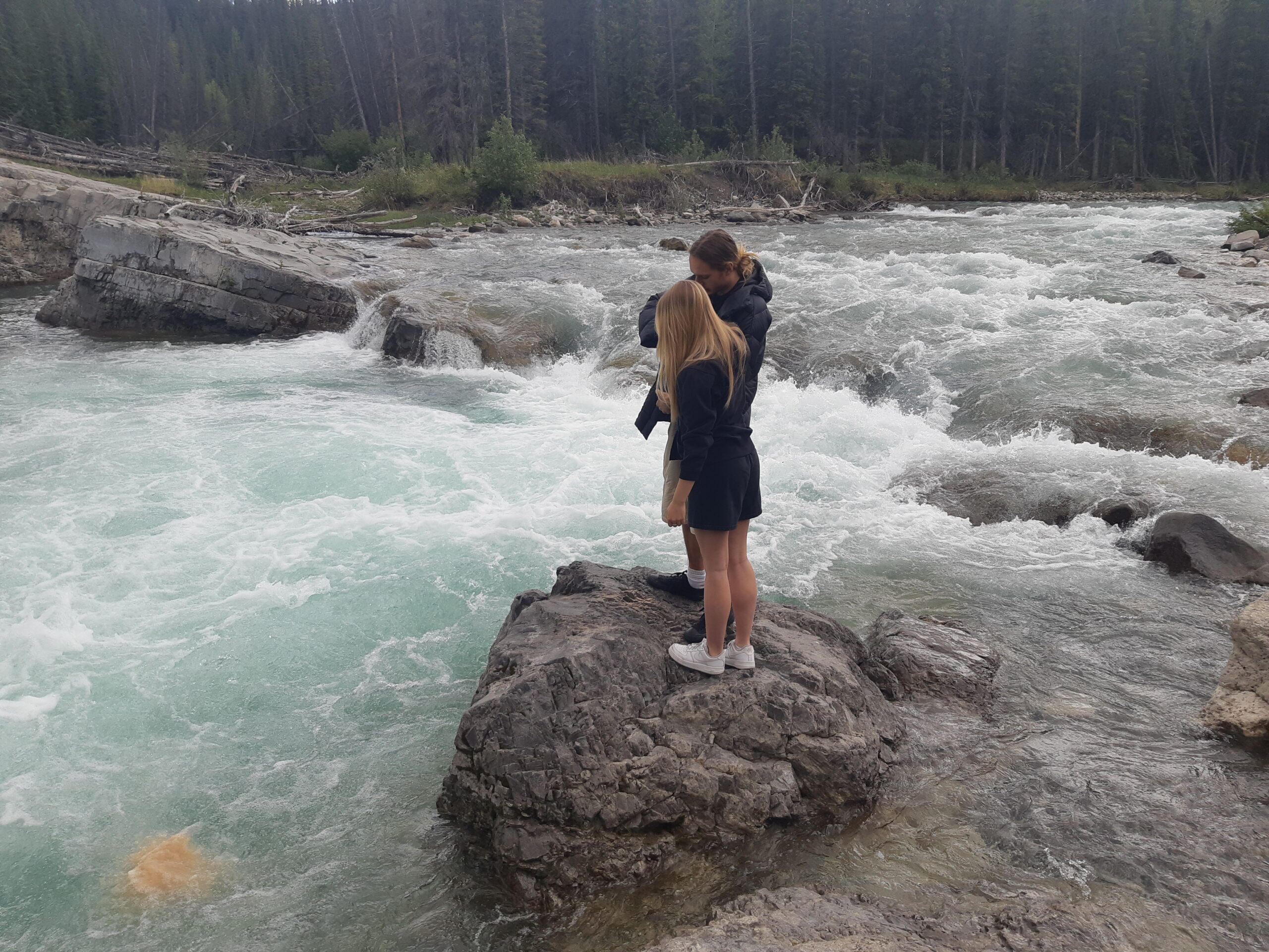 Brother Daans ashes elbowfalls 2 Daniel Harmsen Elbow falls