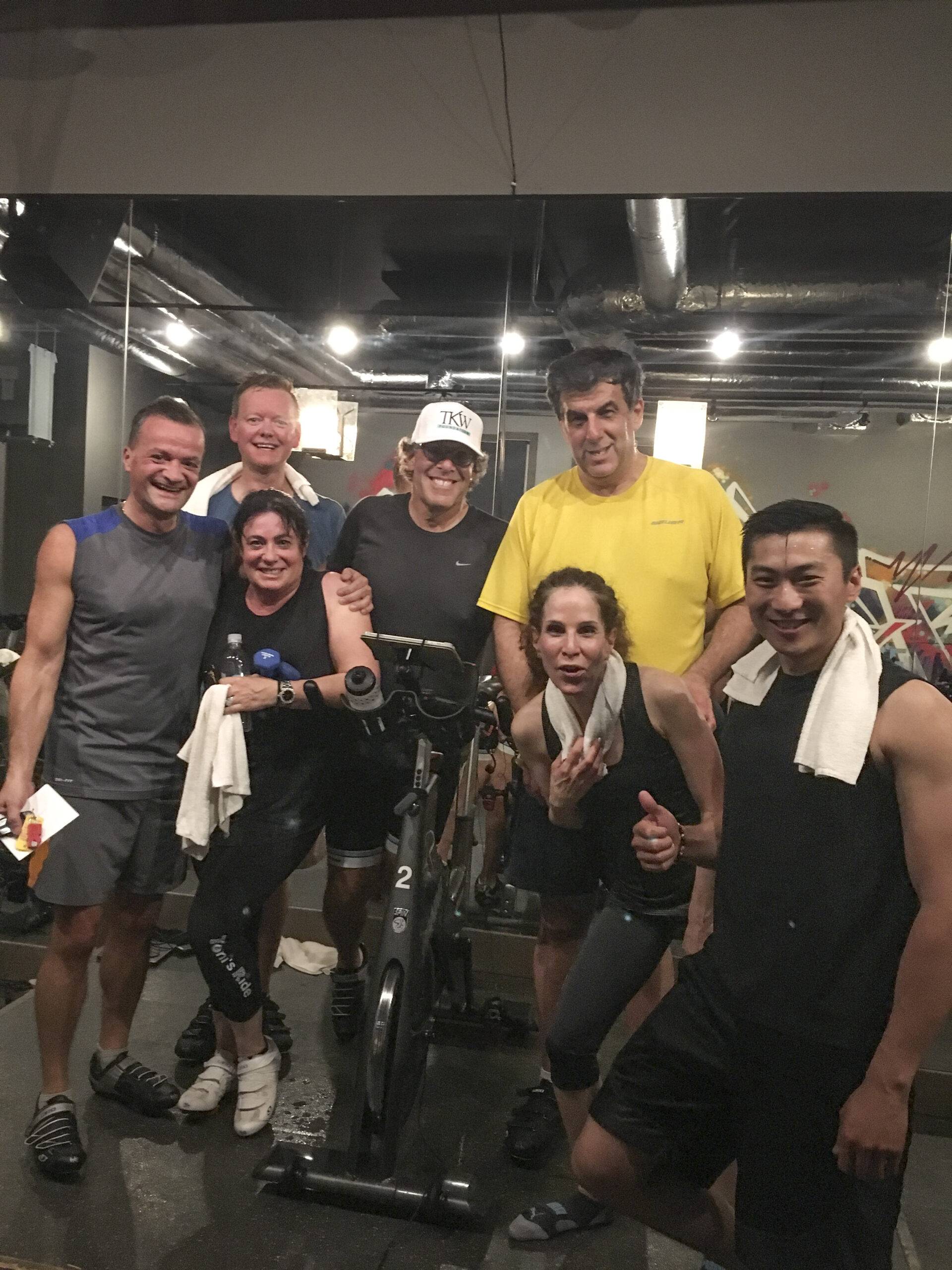 Dan Harmsen Barclay street real estate colleagues fitness